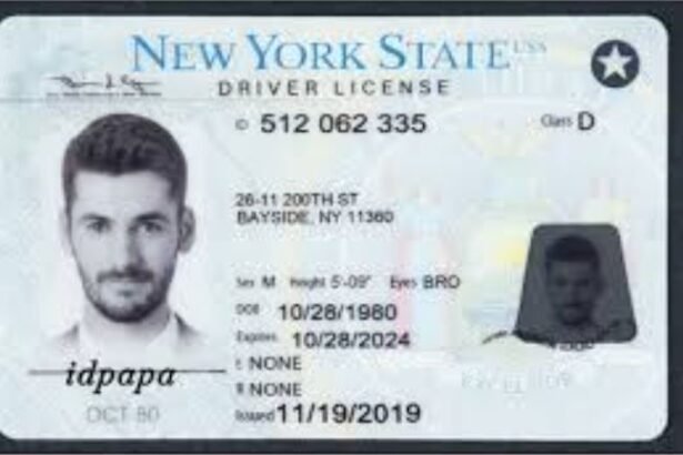 Fake NY State ID